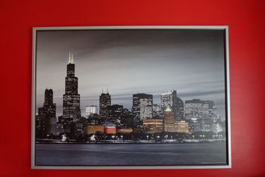 IKEA Klamby Chicago Skyline Wall art