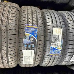 195/65R15 Goodyear Duraplus Set Of 4 New Tires 