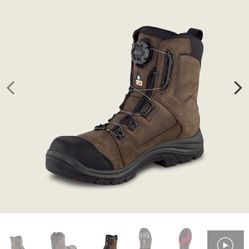 SIZE 11 RED WING THE TRADESMAN BOA BOA WATERPROOF LEATHER SAFETY TOE BOOTS BRAND NEW