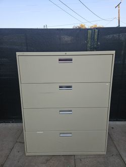 Lateral File Cabinet 42"L X 19.5"W X 53"H