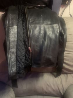 Expert Thinsulate Heavy Leather Coat 