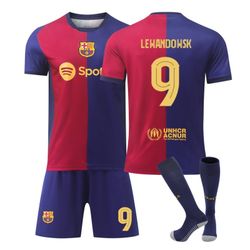 Messi football jersey suit short sleeve shorts suit
