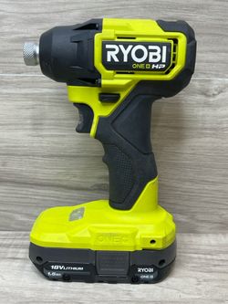 Ryobi One+ Hp 18V Brushless Impact Driver PSBID01 With 1.5AH Battery (PO1025557)