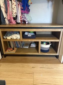 World Market L-Shaped Swivel Desk or Table