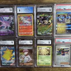 Pokemon Cards Graded - $10 Each