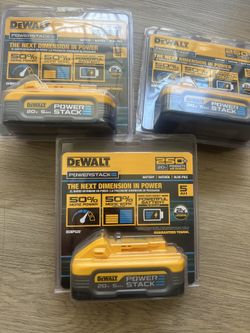 DEWALT POWERSTACK 20V Lithium-Ion 5.0Ah Battery