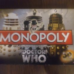 Dr Who Monopoly Game Please Read