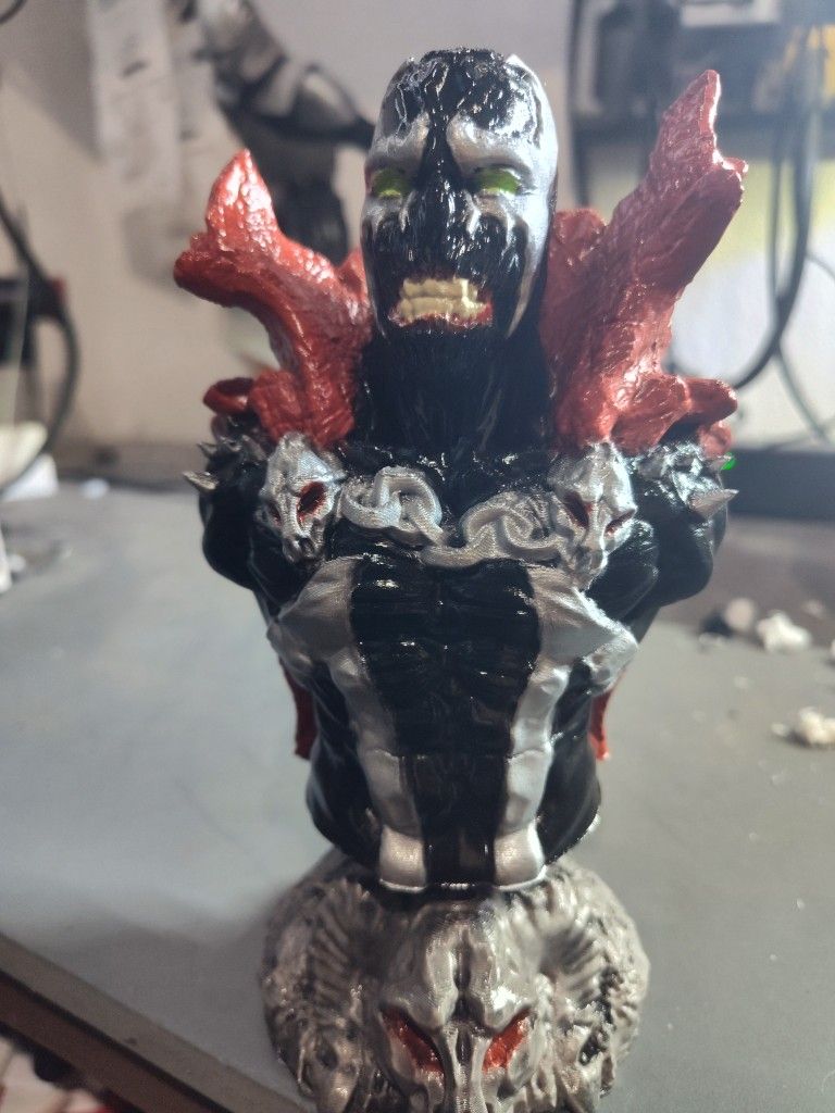 Bust Statue Of Spawn