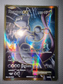 Pokémon card ( Mewtwo Ex)