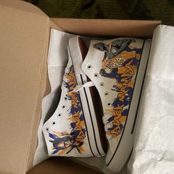 3 Converse Custom  Shoes Brand New 
