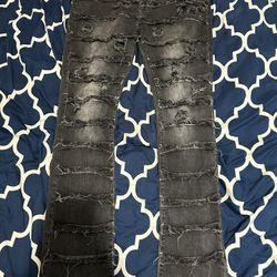 Stacked Jeans/ Flare 36  DASH