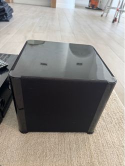 Elura TRI-SUBR8 8” Powered Home Theater Subwoofer