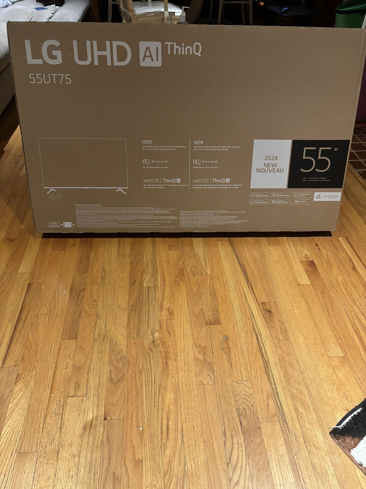 55 Inch LG Smart Tv