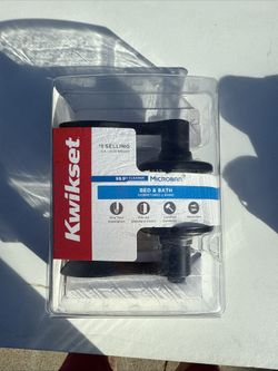 Kwikset door lock set NIB bronze