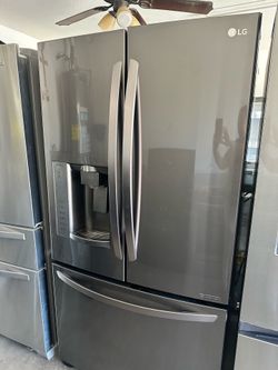 LG Black stainless Fridge