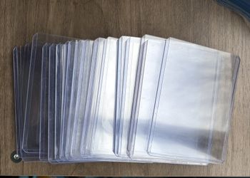 20 Sports Card / Pokémon Top Loaders w/ Sleeves