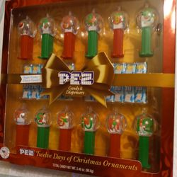 Pez Christmas Ornaments Decorations, 12 Days Of Christmas