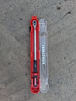 1/2in Craftsman Torque Wrench