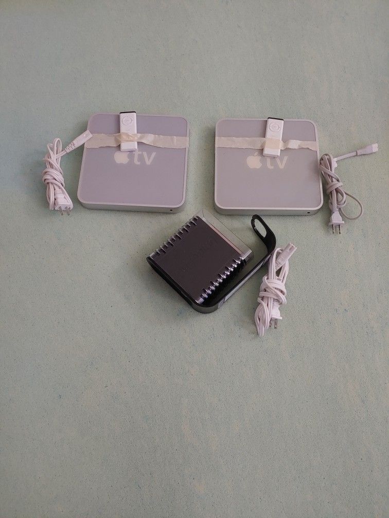 2 Qty Apple TV Gen 1 And 1 PogoPlug