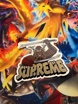 Supreme Samurai Warrior Sticker FW21 New
