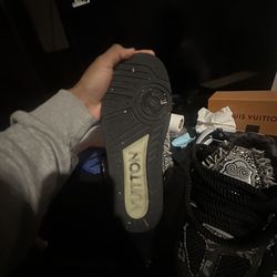 Louis Vuitton LV Trainer “24” Custom Skates – Black/Monogram SZ 9.5M