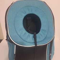 Doggie Backpack 🎒 For Small Dogs Blue Color 