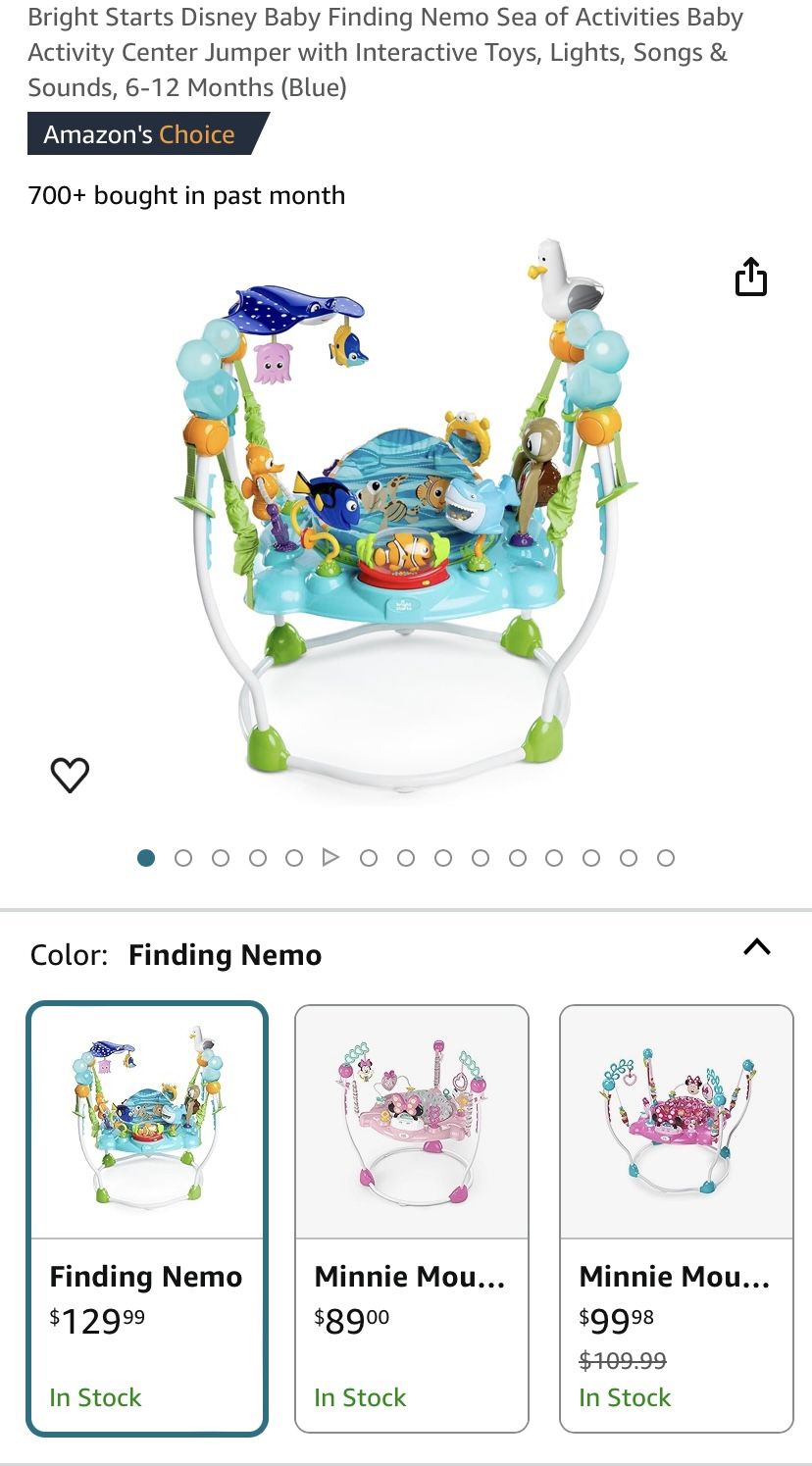 Disney Finding Nemo Jumper Brand New
