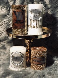 Beautiful 4 pc candle set