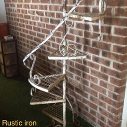 Vintage Farm House Iron Plant Stand (Pick Up Only)