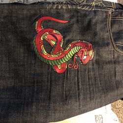 $300 RED MONKEY Jeans 