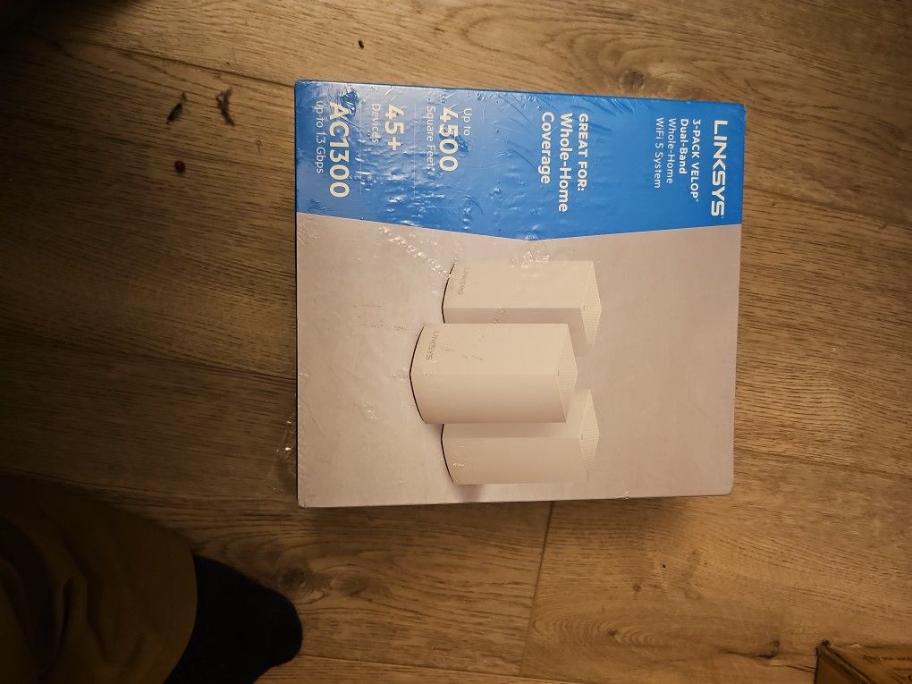 Linksys 3pack, whole home wifi extenders