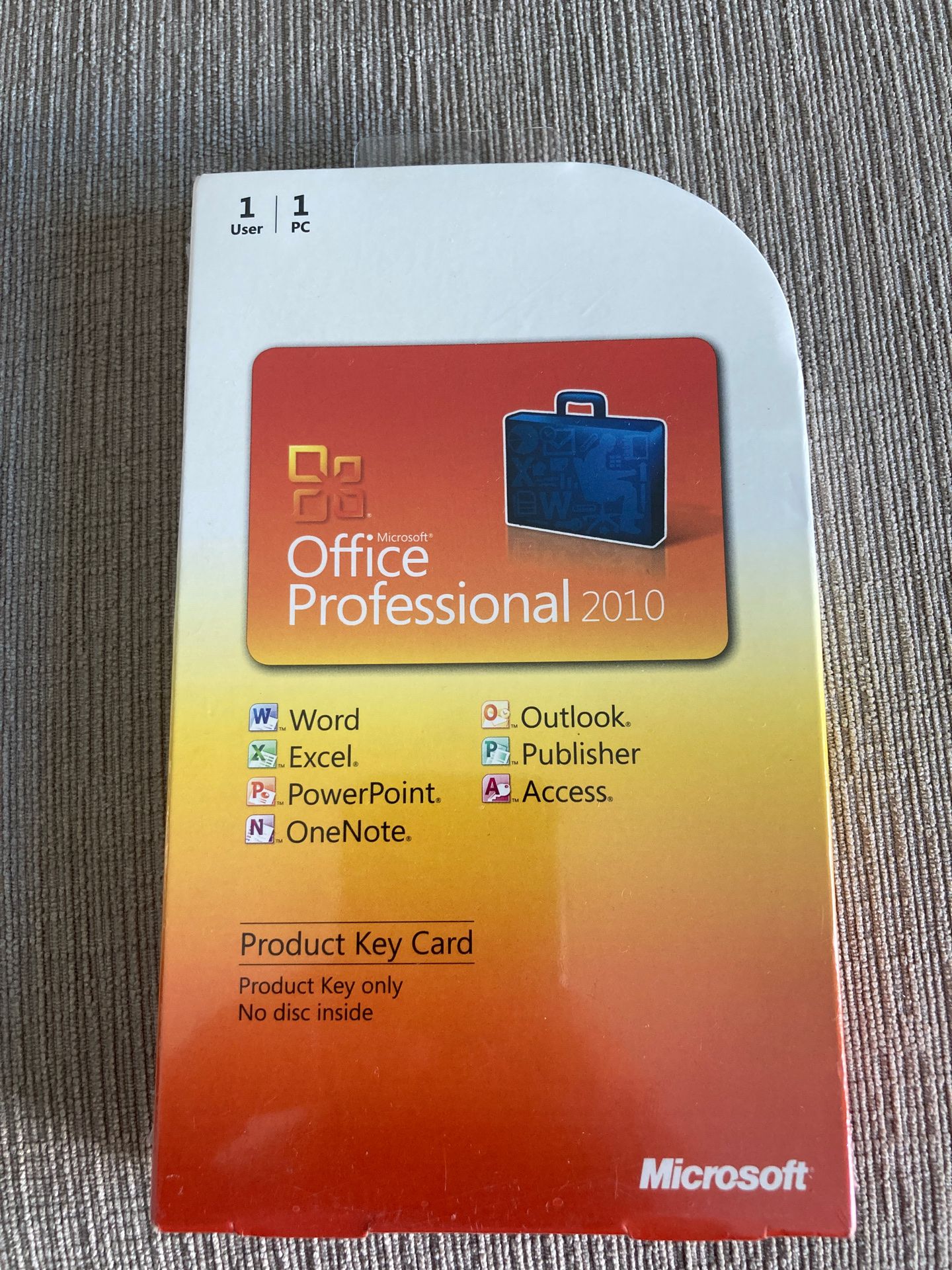 Brand new Microsoft Office Professional 2010- retails for $349!!!!!