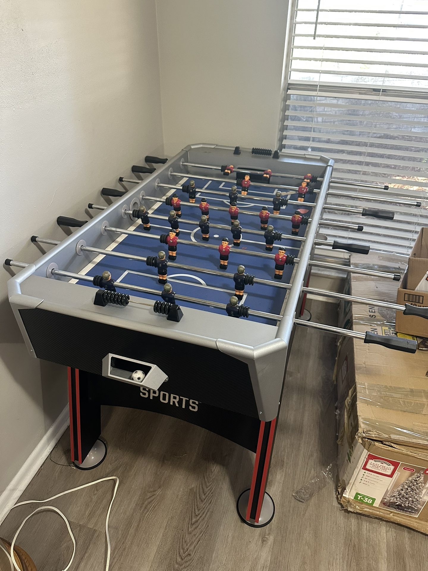 Fooseball table