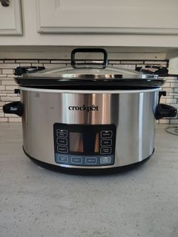 🥘 Crock-Pot_ Like New 7-Quart Programmable Cook & Carry Slow Cooker