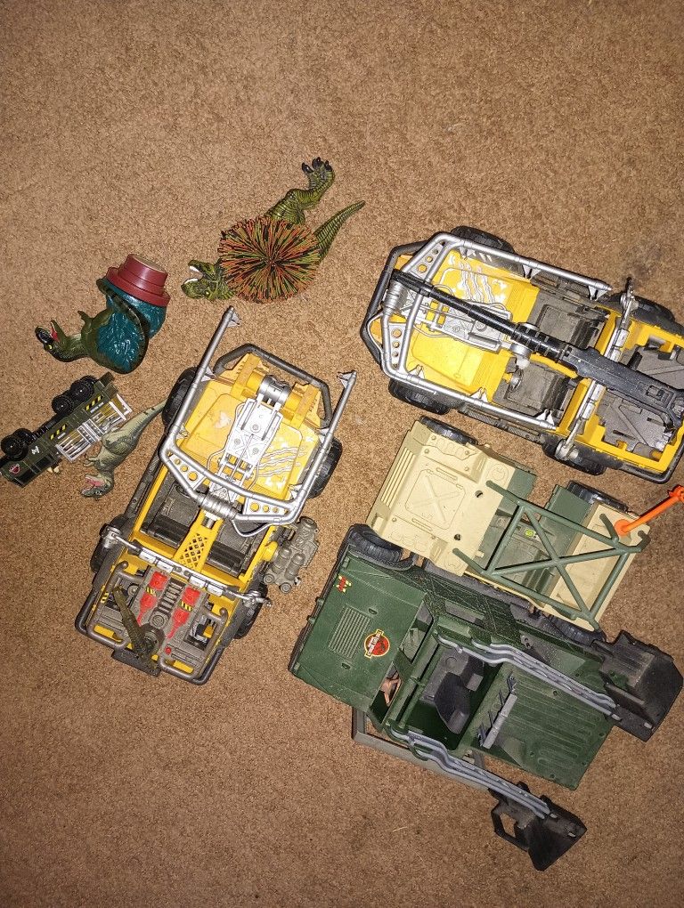 Jurassic Park Vehicles And Misc
