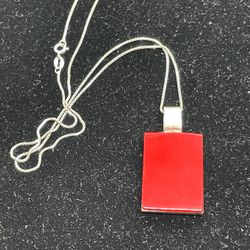 Vintage Sterling Taxco Necklace 