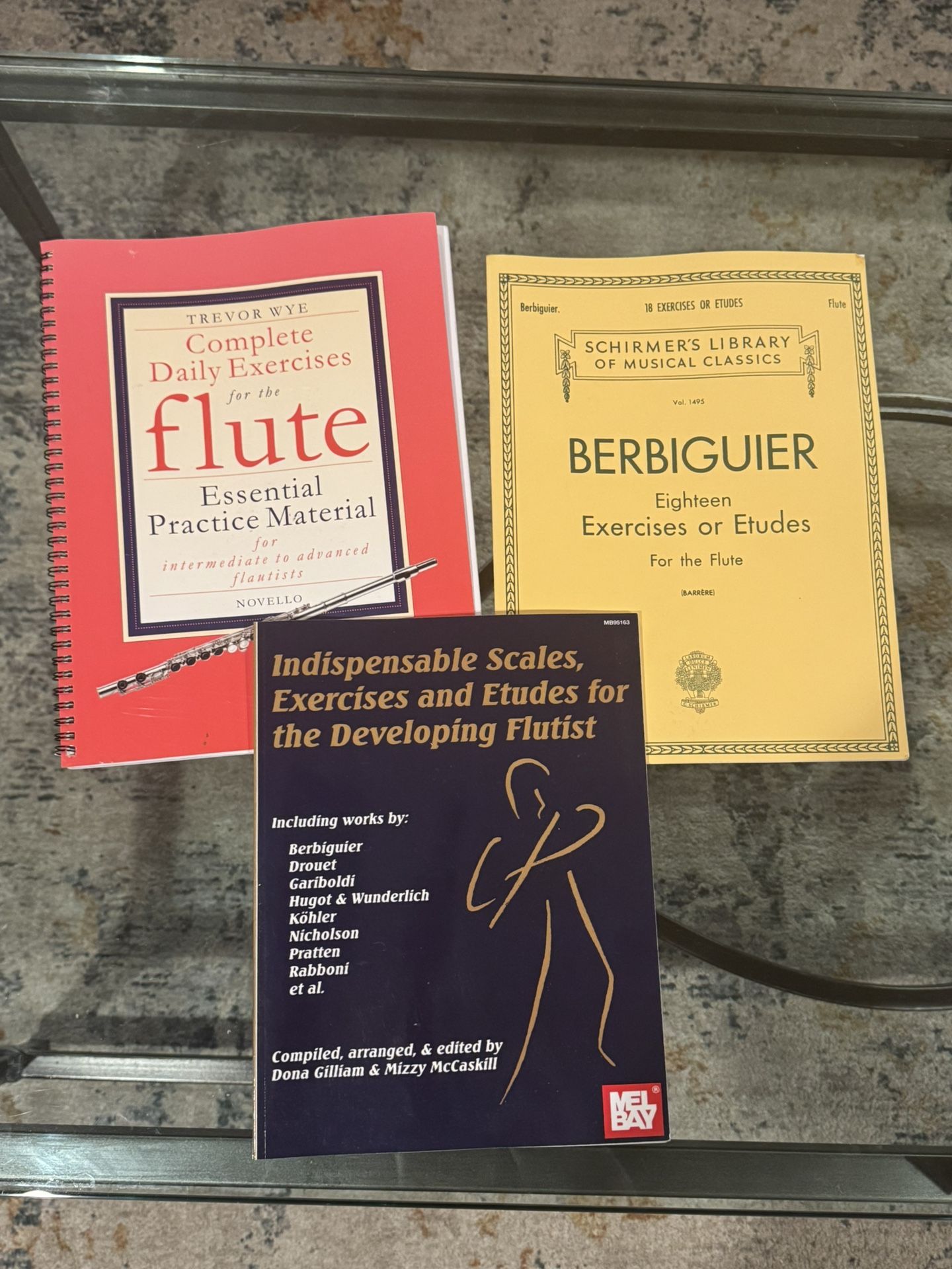 NEW Flute Exercises Practice Scales Books
