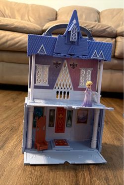 Elsa dollhouse purse