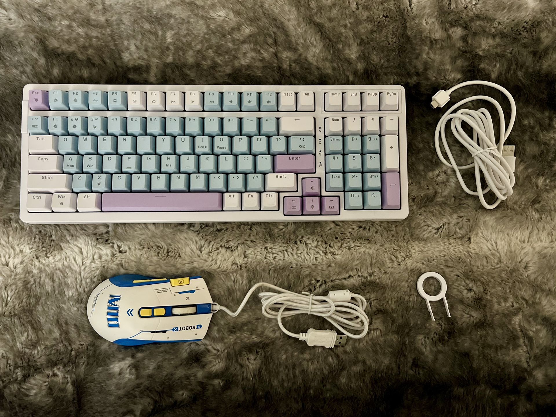 Qisan Mechanical Keyboard Combo Set