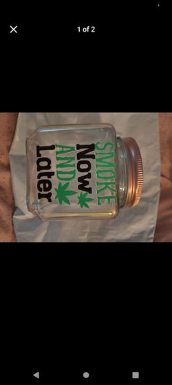 Stash Jars Large Size Customized 