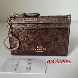 Coach card holder