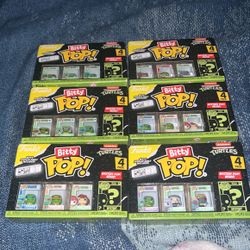 Bitty Pop Teenage Mutant Ninja Turtles Funko