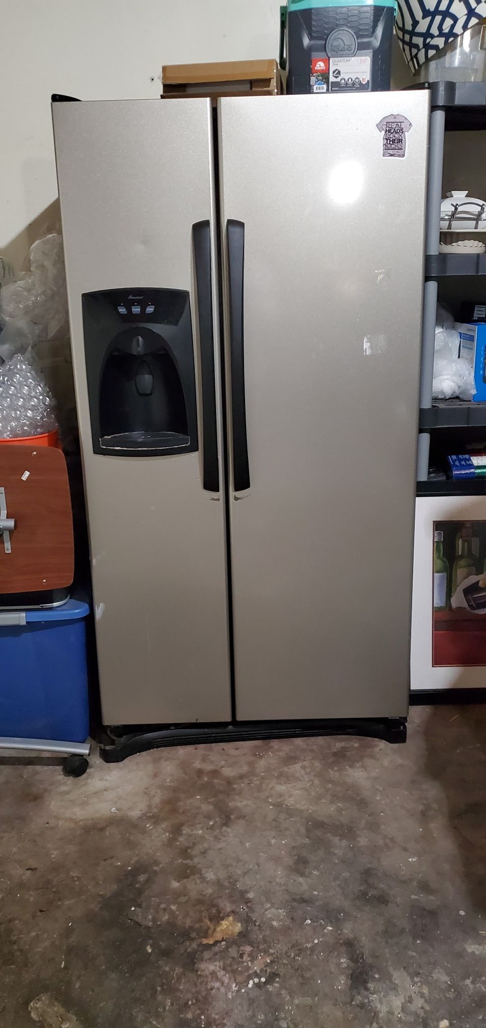 Amana Side by side Refrigerator