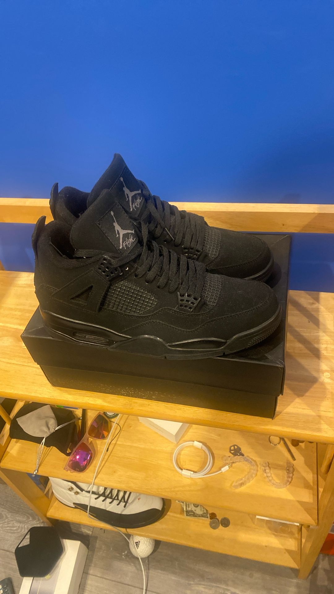 Jordan 4 Black Cats 
