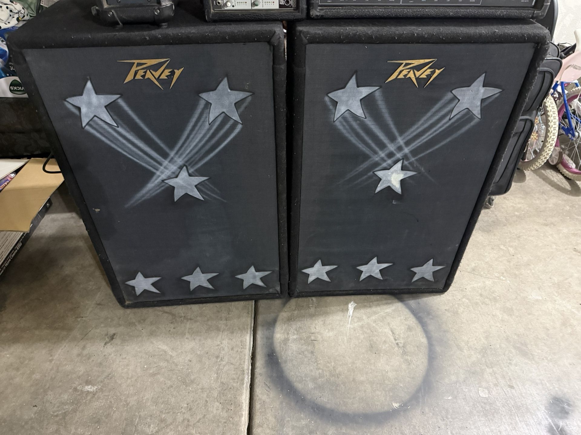 2 Peavey Model 215 speakers $300 For Both One