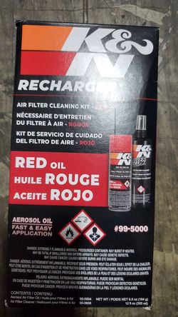 Air filter cleaning kit