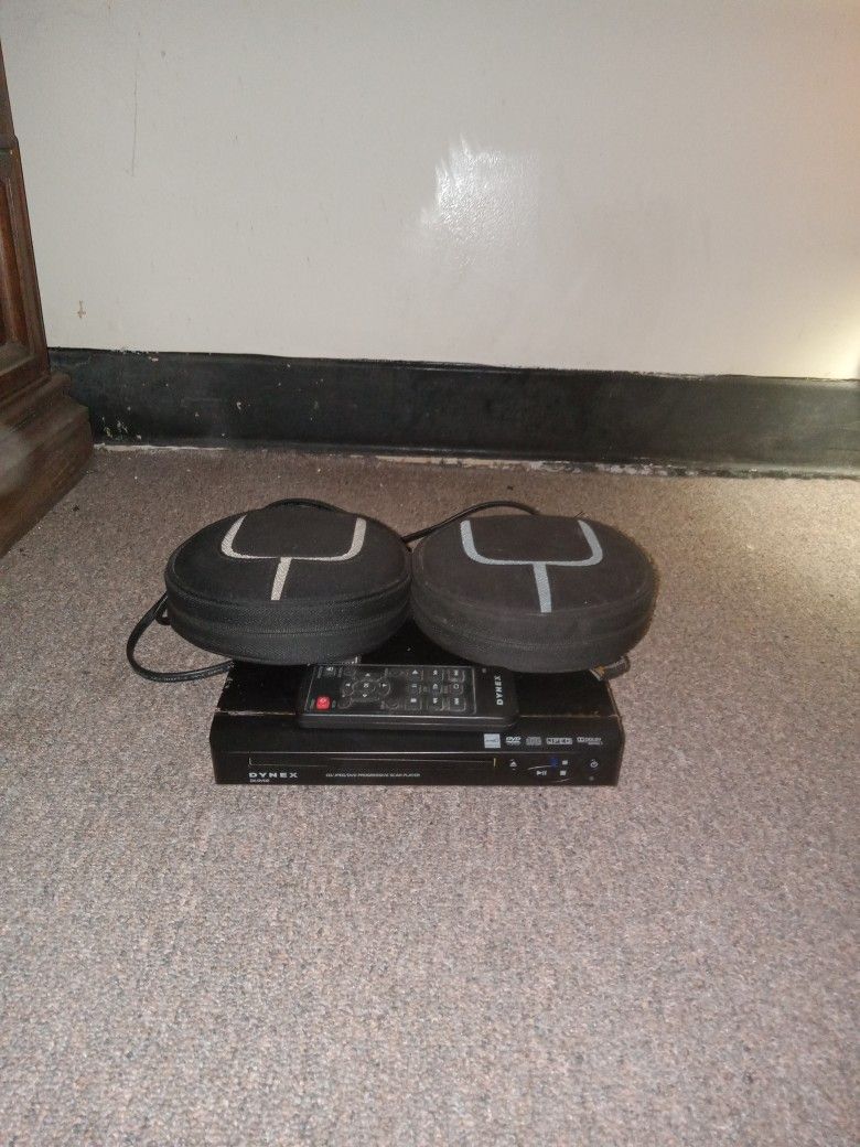 Dynex DVD Player Remote And 48 DVD's