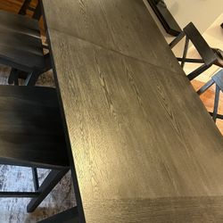 Dining Table And Six Chairs