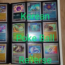 Trade - Korean 151 Pokemon Scarlet & Violet Sv2a Poke Ball Reverse Holo