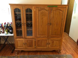 Oak Entertainment Center